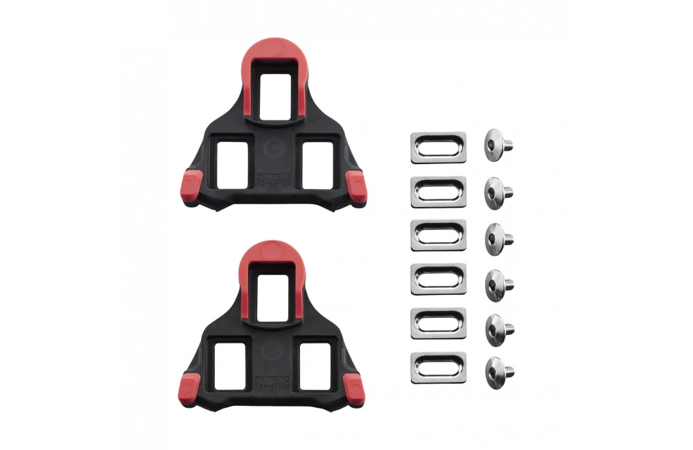 Cales SHIMANO SPD SM-SH10 Rouge 1 Cales SHIMANO SPD SM-SH10 Rouge