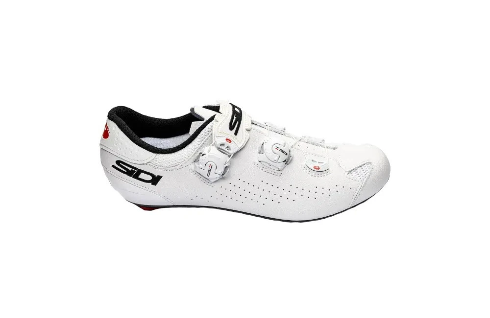 Chaussures De Cyclisme Route SIDI Genius 10 Blanc 2 Chaussures De Cyclisme Route SIDI Genius 10 Blanc – Image 2