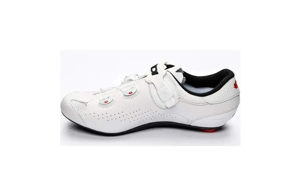 Chaussures De Cyclisme Route SIDI Genius 10 Blanc 3 Chaussures De Cyclisme Route SIDI Genius 10 Blanc – Image 3