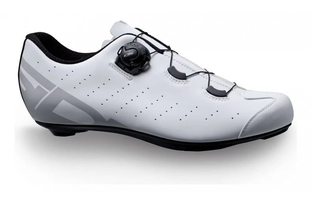 Chaussures De Vélo Route SIDI FAST 2 - Blanc / Gris 1 Chaussures De Vélo Route SIDI FAST 2 - Blanc / Gris