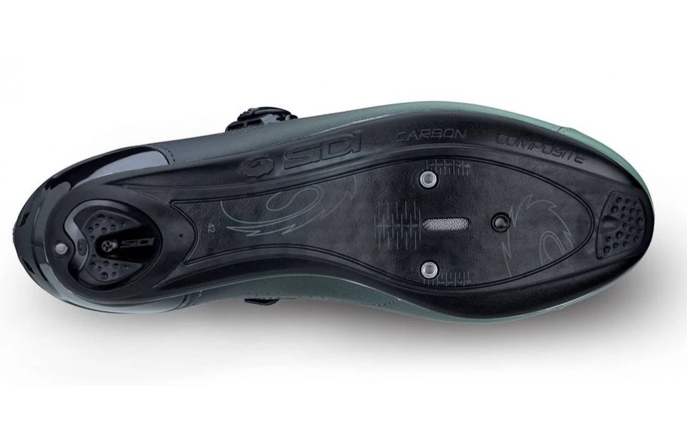 Chaussures De Vélo Route SIDI Genius 10 Vert / Noir 5 Chaussures De Vélo Route SIDI Genius 10 Vert / Noir – Image 5