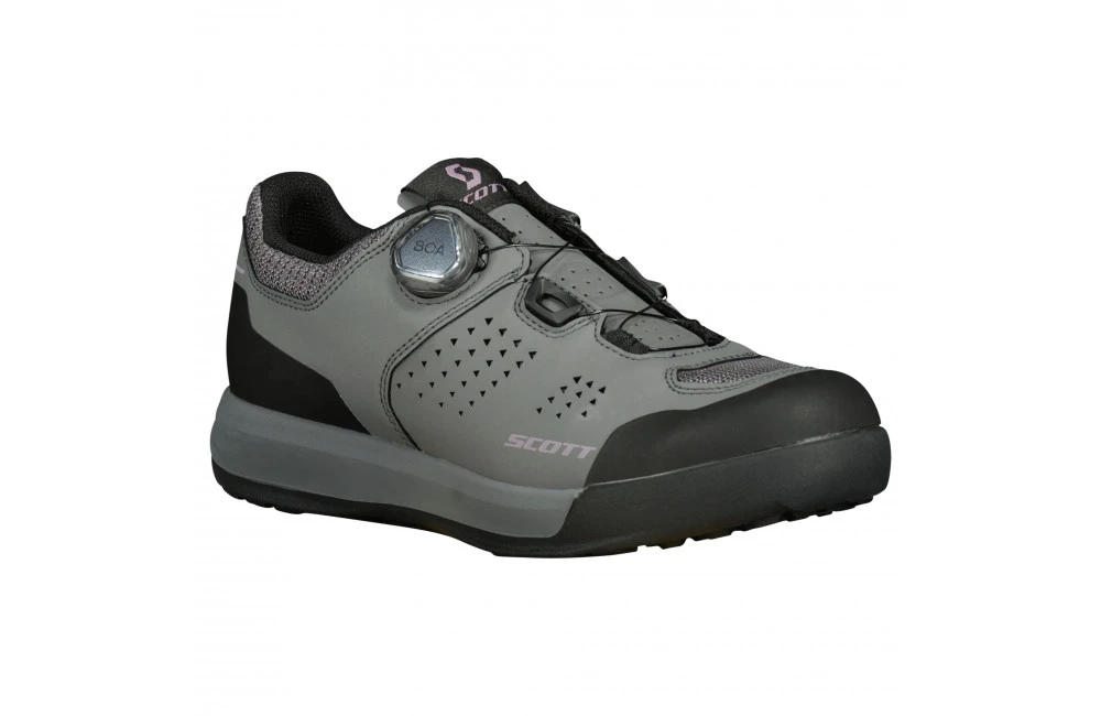 Chaussures Vélo Femme VTT SCOTT Shr-Alp Avec Système BOA® Gris/Rose 2023 4 Chaussures Vélo Femme VTT SCOTT Shr-Alp Avec Système BOA® Gris/Rose 2023 – Image 4