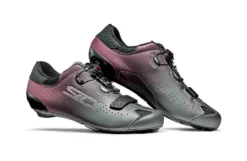 Chaussures Vélo Route SIDI Sixty Anthracite Wine - Edition Limitée