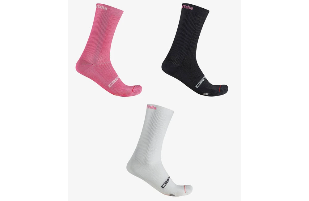 Castelli GIRO D'ITALIA Chaussettes Velo GIRO108 18 1 Castelli GIRO D'ITALIA Chaussettes Velo GIRO108 18