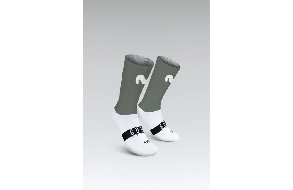 GOBIK MOVISTAR TEAM GRAVEL 2024 VORTEX Chaussettes Vélo Unisexes 1 GOBIK MOVISTAR TEAM GRAVEL 2024 VORTEX Chaussettes Vélo Unisexes