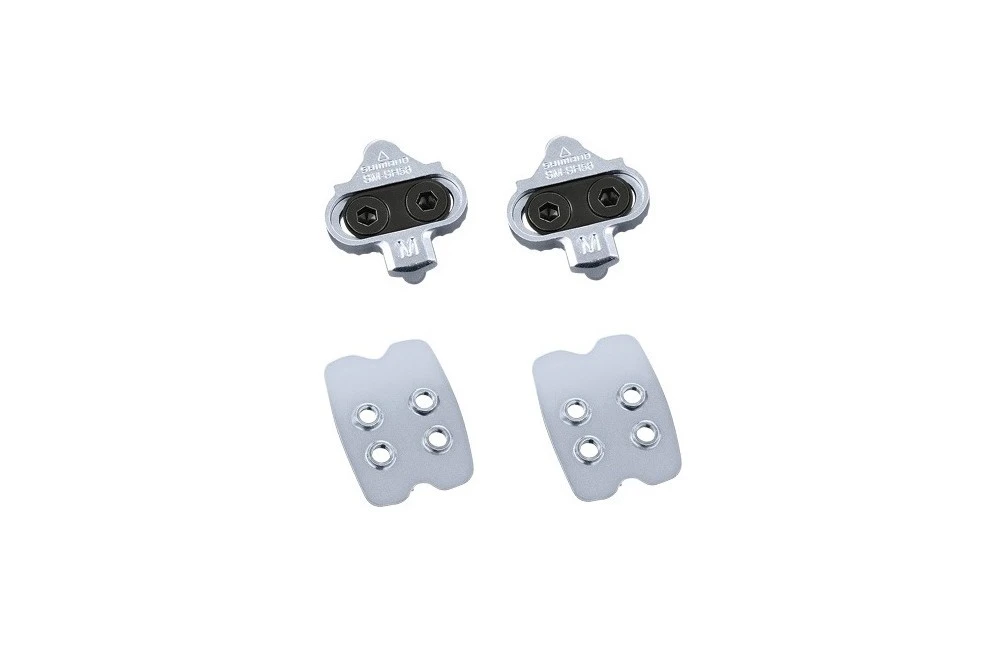 Paire De Cales VTT Shimano SM-SH56 SPD Multidirectionnel + Plaque Argent 2 Paire De Cales VTT Shimano SM-SH56 SPD Multidirectionnel + Plaque Argent – Image 2