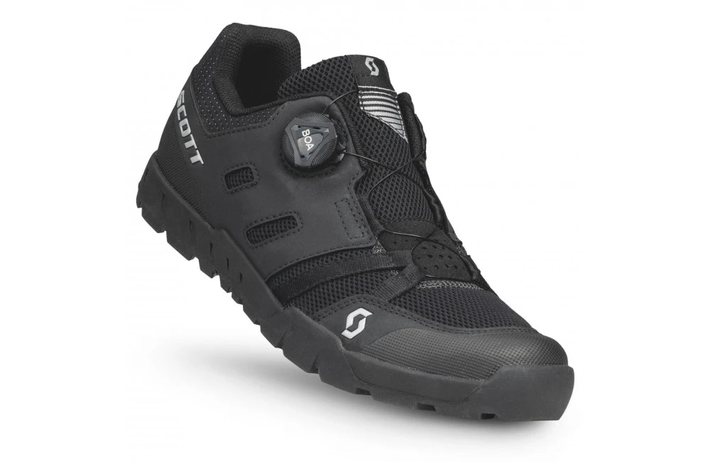SCOTT Chaussures VTT Homme Sport Crus-R Flat Boa Noir 2026 1 SCOTT Chaussures VTT Homme Sport Crus-R Flat Boa Noir 2026