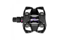 TIME Pédales VTT MX 6 Noir / Violet Avec Cales ATAC 13°/17° B1